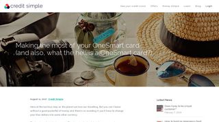 
                            11. Making the most of your OneSmart card - Credit Simple