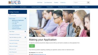 
                            3. Making your Application - University College Birmingham