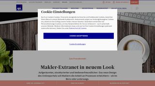 
                            2. Makler-Extranet in neuem Look ⁄ AXA