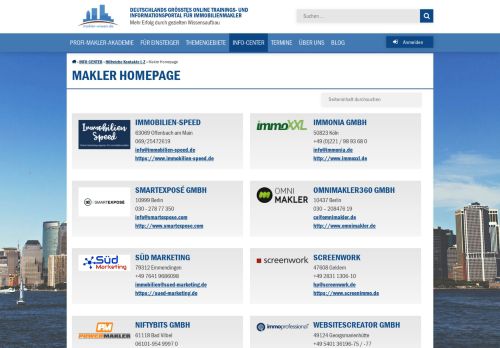 
                            9. Makler Homepage - makler-wissen.de