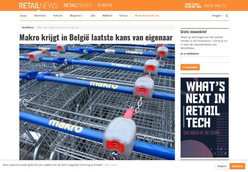 
                            9. Makro krijgt in België laatste kans van eigenaar - RetailNews.nl