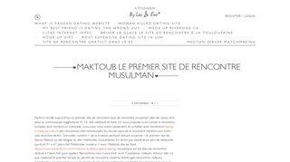 
                            9. Maktoub le premier site de rencontre musulman ~ A Style ...