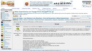 
                            4. Malas Experiencias con Voyage Privé (VoyagePrive) - LosViajeros