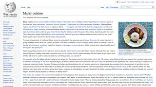 
                            10. Malay cuisine - Wikipedia