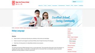 
                            2. Malay Language - Ngee Ann Primary School