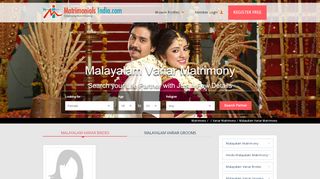 
                            8. Malayalam Variar Matrimony - Variar Brides and Grooms Malayalam ...