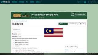 
                            12. Malaysia | Prepaid Data SIM Card Wiki | FANDOM powered ...