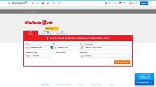 
                            6. Malindo Air Flight Booking | Cheap Flight Ticket & Promo