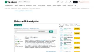 
                            6. Mallorca GPS navigation - Palma de Mallorca Forum - TripAdvisor
