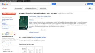 
                            11. Malware Forensics Field Guide for Linux Systems: Digital Forensics ...