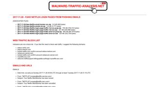 
                            10. Malware-Traffic-Analysis.net - 2017-11-28 - Fake Netflix login pages ...