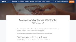 
                            3. Malware Vs. Antivirus: What's The Difference? - VIPRE
