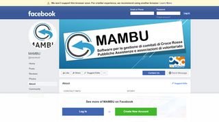 
                            11. MAMBU - About | Facebook