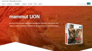 
                            7. mammut LION access - Mammut soft computing AG
