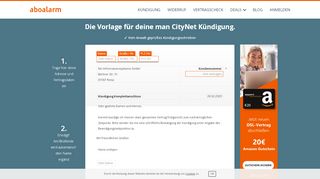 
                            6. man CityNet online kündigen | geprüfte Vorlage - Aboalarm