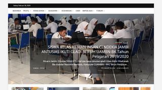 
                            8. MAN Insan Cendekia Jambi – Mandiri – Prestasi – Islami