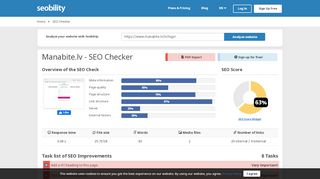 
                            11. manabite.lv | Website SEO Review | Seobility.net