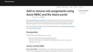 
                            11. Manage access to Azure resoruces using RBAC and the Azure portal ...
