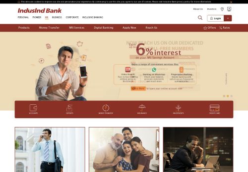 
                            12. Manage Accounts - IndusInd Bank