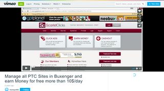 
                            10. Manage all PTC Sites in Buxenger and earn Money for free more than ...