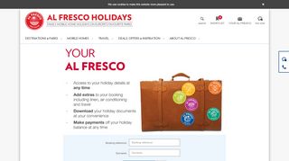 
                            9. Manage Booking Login | Al Fresco Holidays