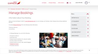 
                            12. Manage bookings | Iberia Express