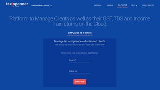 
                            10. Manage GST, TDS & ITR for clients | Cloud Solution for Tax filing ...