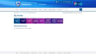 
                            4. Manage login details – Standard Bank UCount
