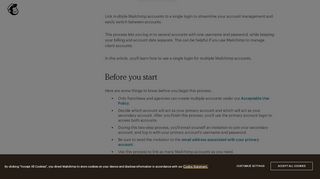 
                            13. Manage Multiple Accounts with One Login - MailChimp