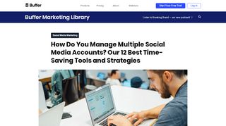 
                            12. Manage Multiple Social Profiles: 6 Simple, Powerful Tools - Buffer