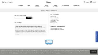 
                            3. Manage my account Boden UK | Women's, Men's, Boys', Girls' & Baby ...