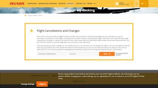 
                            7. Manage My Booking | Pegasus Airlines