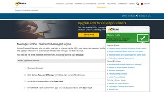 
                            6. Manage Norton Password Manager logins - Norton Support