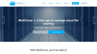 
                            7. Manage online file sharing - MultCloud