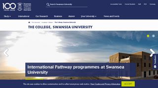 
                            7. Manage Site - The College, Swansea University - Navitas