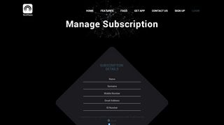 
                            5. Manage Subscription - TechTrace - Smart Security