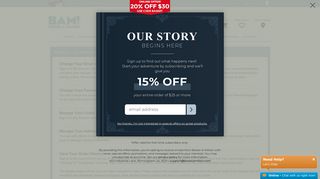 
                            2. Manage Your Account : Booksamillion.com