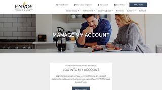 
                            1. Manage Your Account - Envoy Mortgage