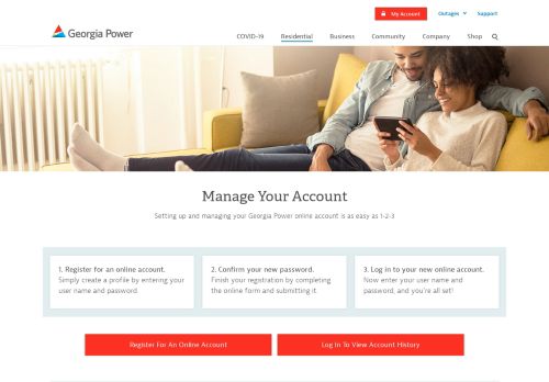 
                            8. Manage Your Account | For Your Home - Georgia Power