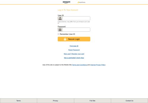 
                            8. Manage Your Amazon Credit Card Account