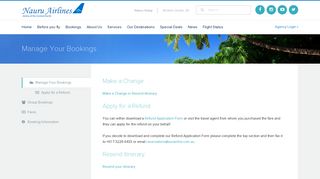 
                            9. Manage Your Bookings - Nauru Airlines