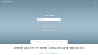 
                            6. Manage your content on the iTunes Store and Apple ... - iTunes Connect