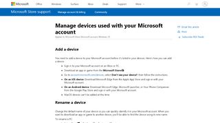 
                            6. Manage your devices for Microsoft Store - Microsoft Support
