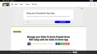 
                            11. Manage your Globe At Home Prepaid Home WiFi today with the Globe ...