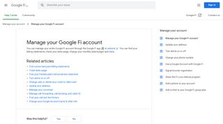 
                            6. Manage your Google Fi account - Google Fi Help - Google Support