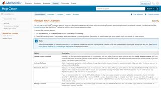 
                            2. Manage Your Licenses - MATLAB & Simulink - MathWorks