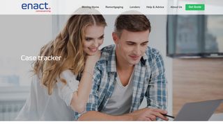 
                            2. Manage your move online with case tracker - Enact Conveyancing