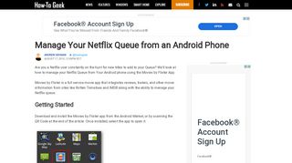
                            8. Manage Your Netflix Queue from an Android Phone - How-To Geek