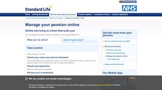 
                            4. Manage your pension online - Workplace pension - Standard Life UK