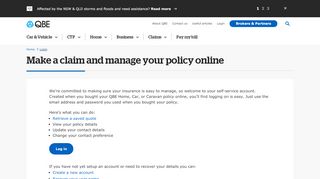 
                            3. Manage your policies online | QBE AU